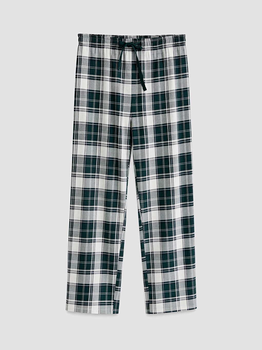Yeşil Regular Fit Erkek Pijama Alt 2'li Paket-4