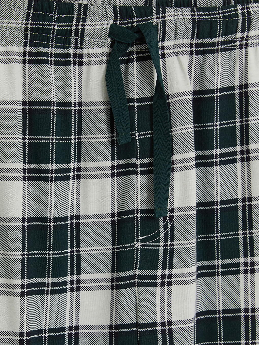 Yeşil Regular Fit Erkek Pijama Alt 2'li Paket-5