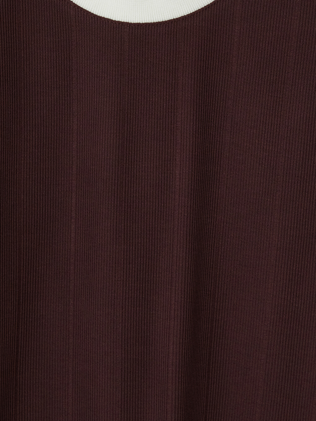 Mürdüm Bisiklet Yaka Erkek Tişört-4
