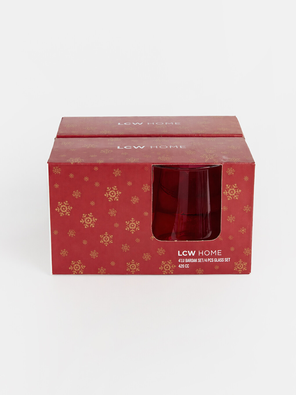 4-piece Glass Glass Set 420 Ml-1