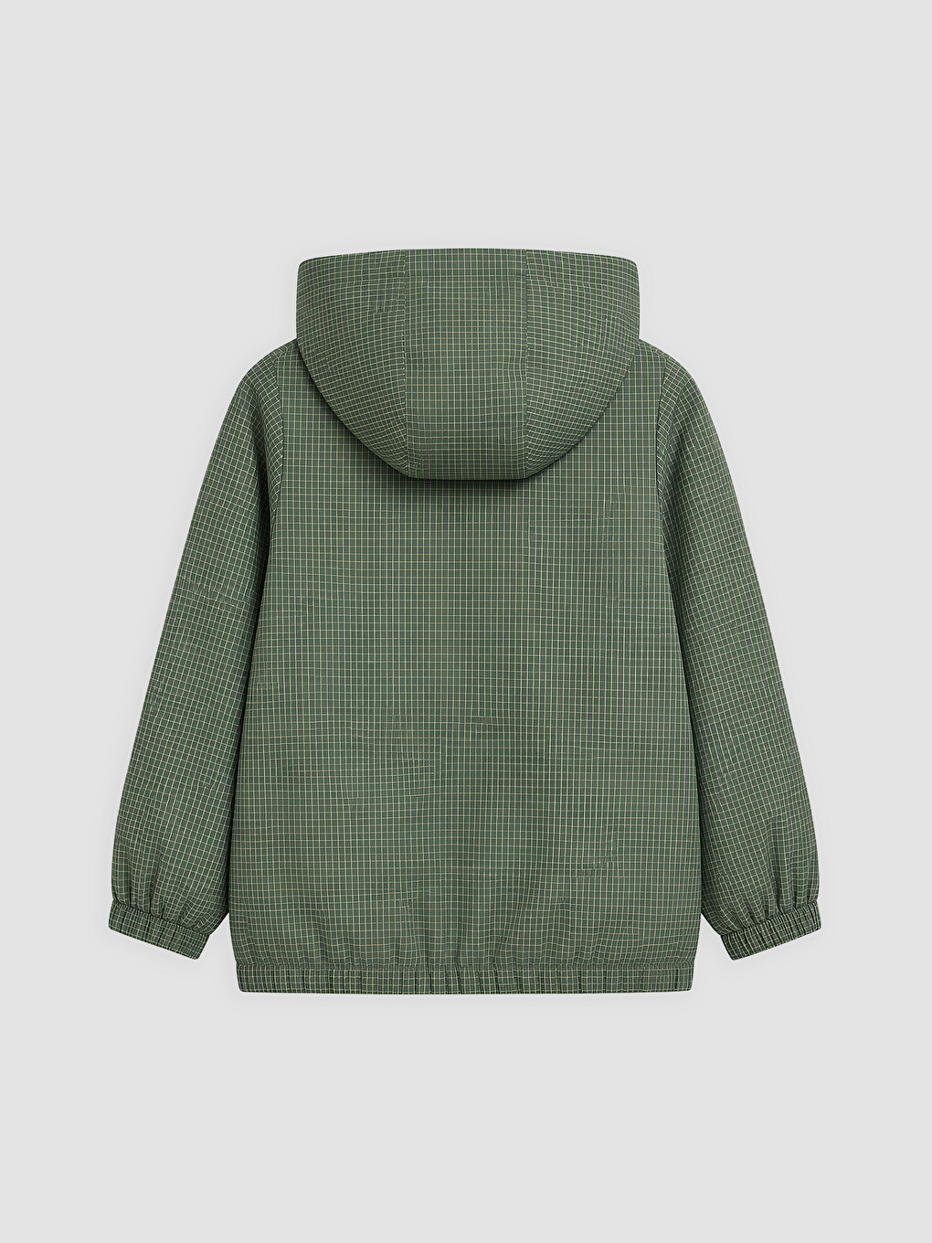 Boy Khaki Raincoat-1