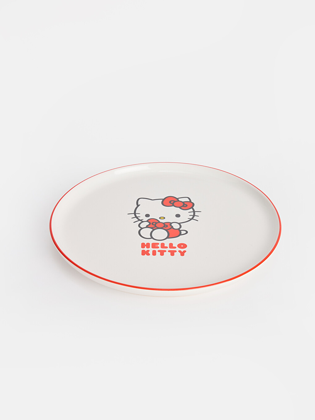 Hello Kitty Štampani Keramički Tanjir Za Tortu 21 Cm-2