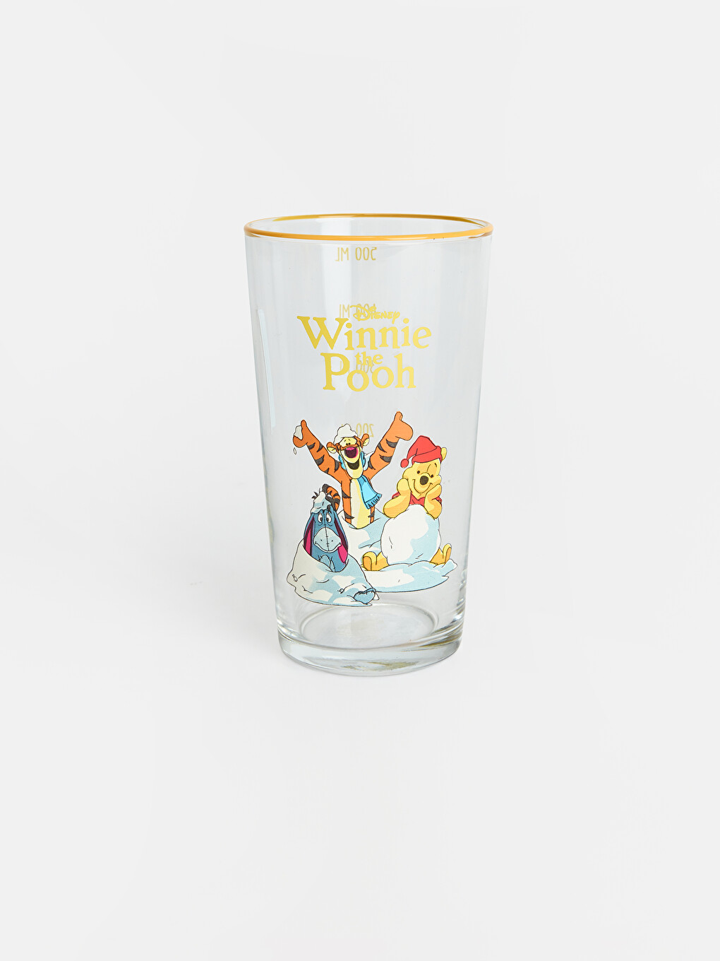 Karışık Winnie The Pooh Baskılı Cam Bardak 550 Ml-1