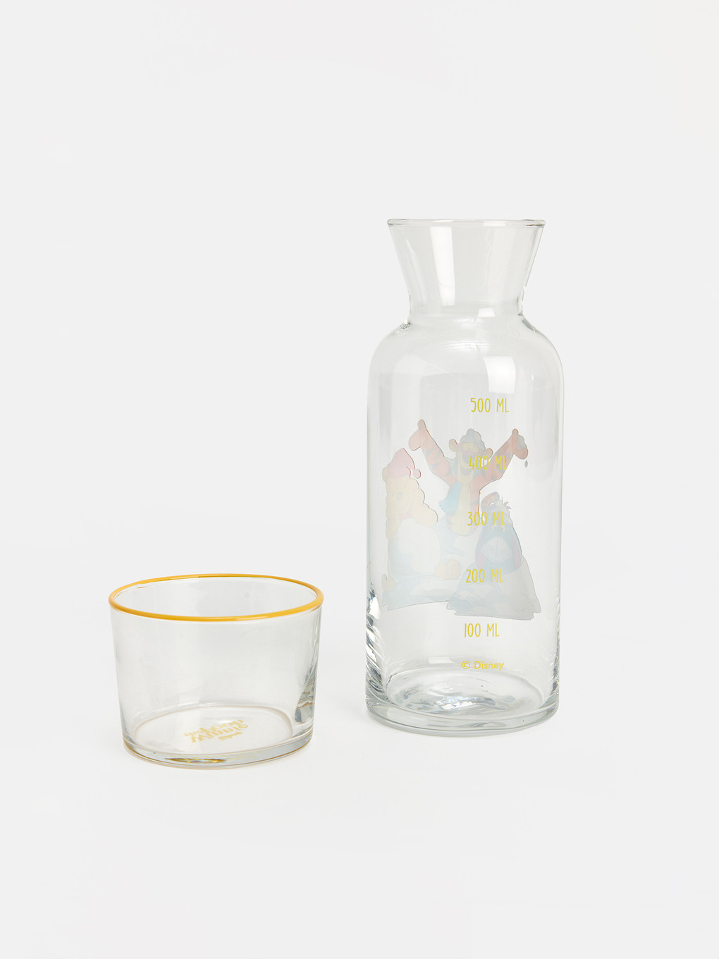 Carafă De Noptieră Din Sticlă Imprimată Winnie The Pooh 700 Ml-3