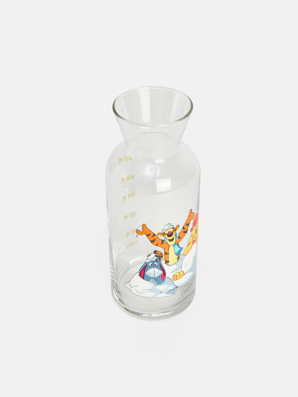Carafă De Noptieră Din Sticlă Imprimată Winnie The Pooh 700 Ml-6