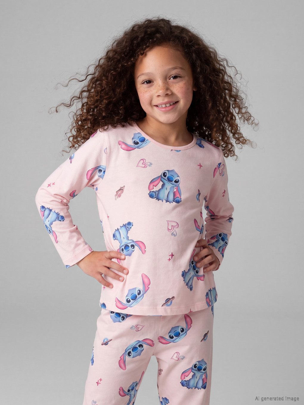 Stitch Mädchen Pyjama-set-1