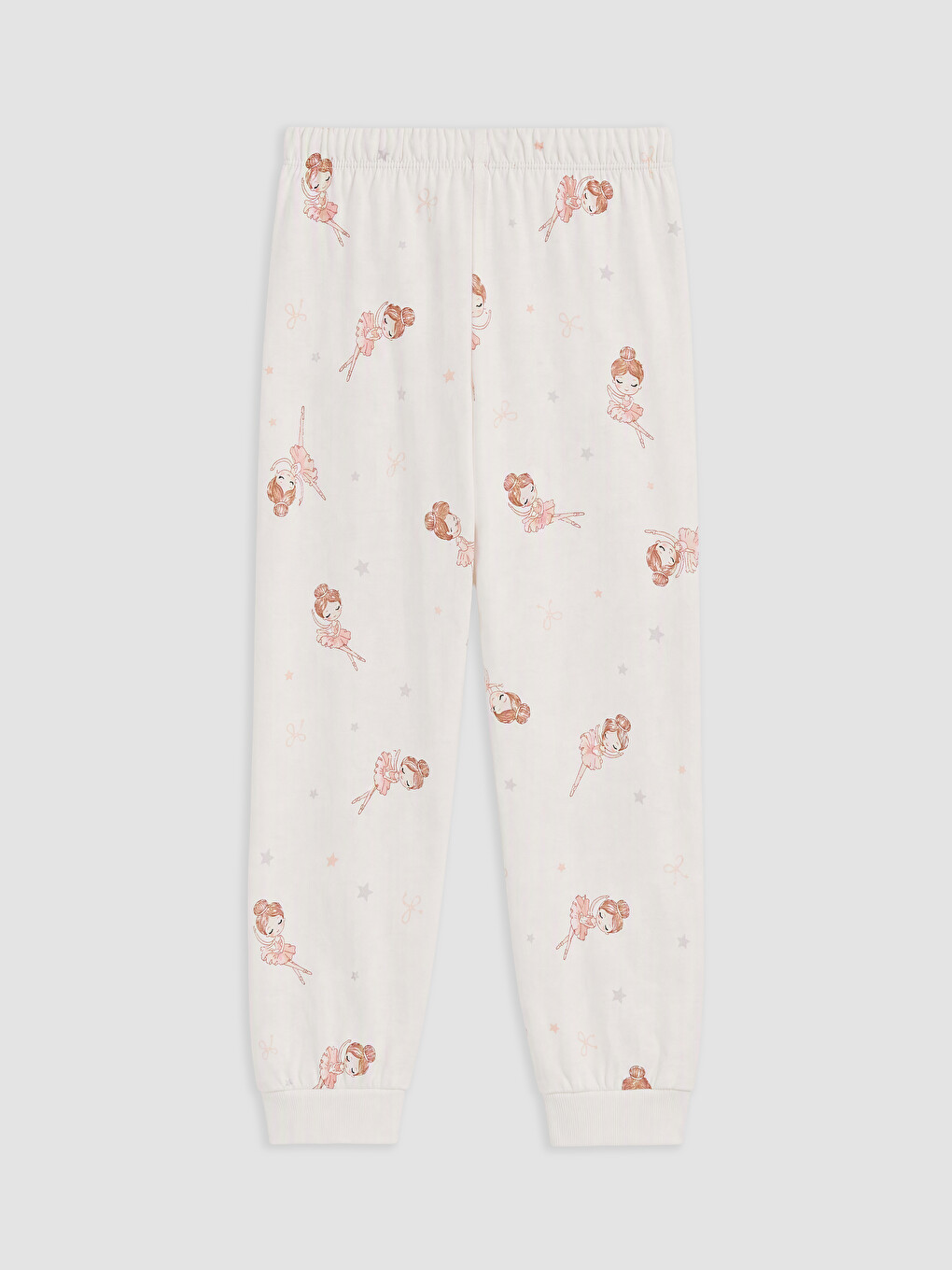 Crew Neck Girls' Pyjamas Set-4