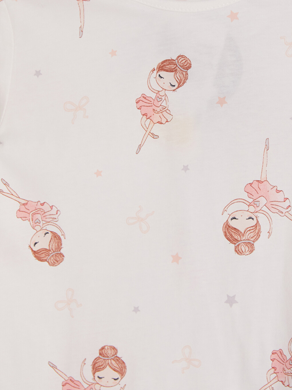 Crew Neck Girls' Pyjamas Set-5