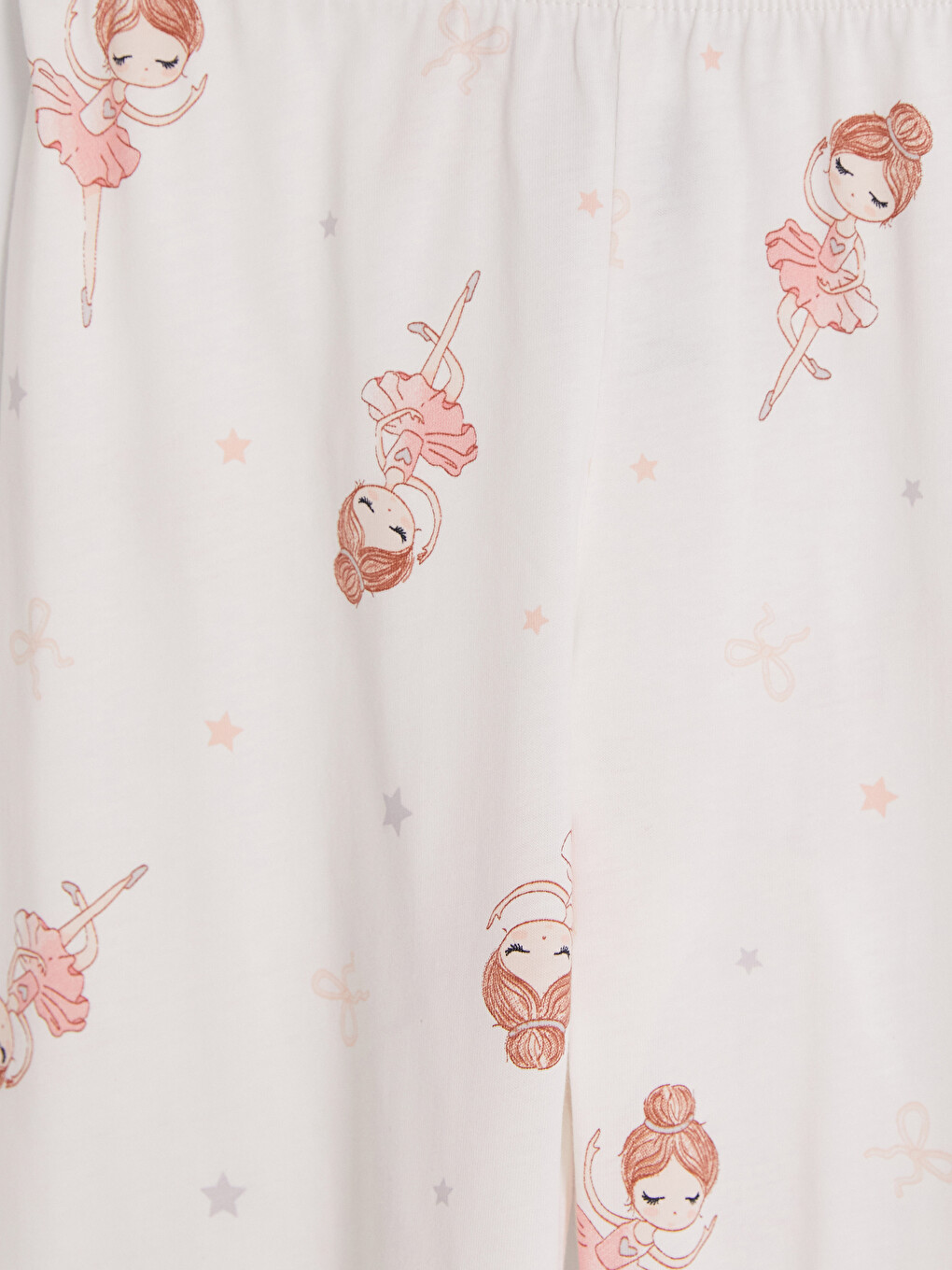 Crew Neck Girls' Pyjamas Set-6
