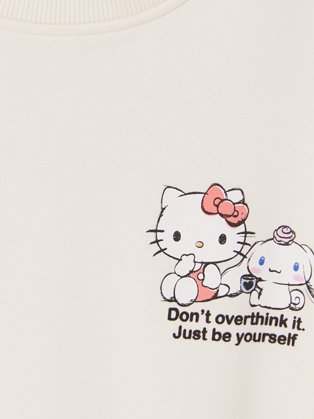 Дебел Суитшърт Hello Kitty За Жени-1