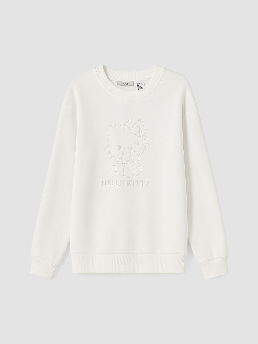 Femër E Bardhe Sweatshirt