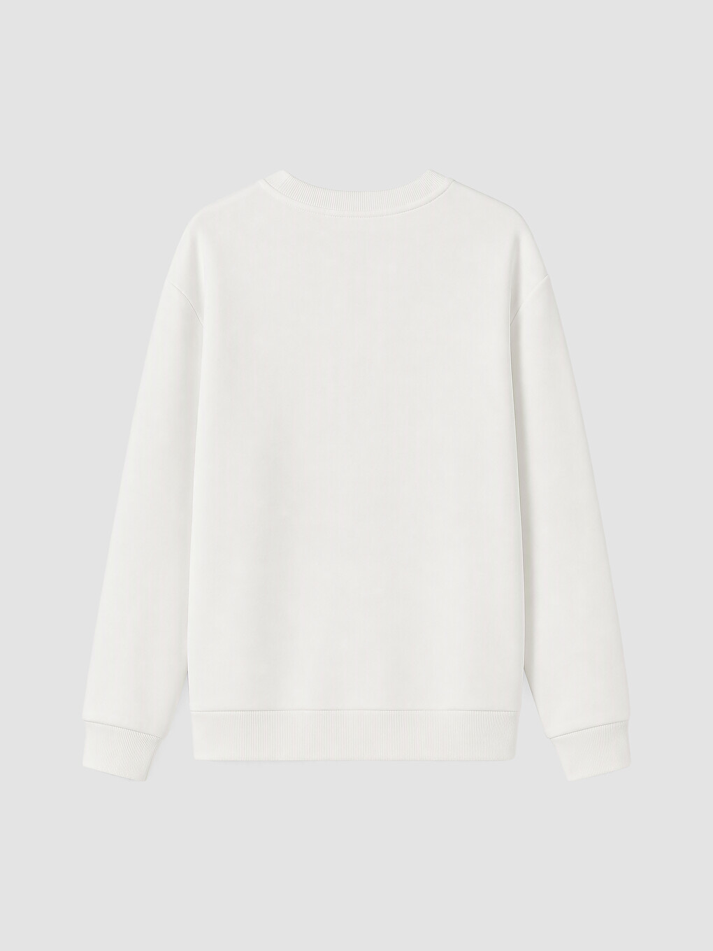 Femër E Bardhe Sweatshirt-2