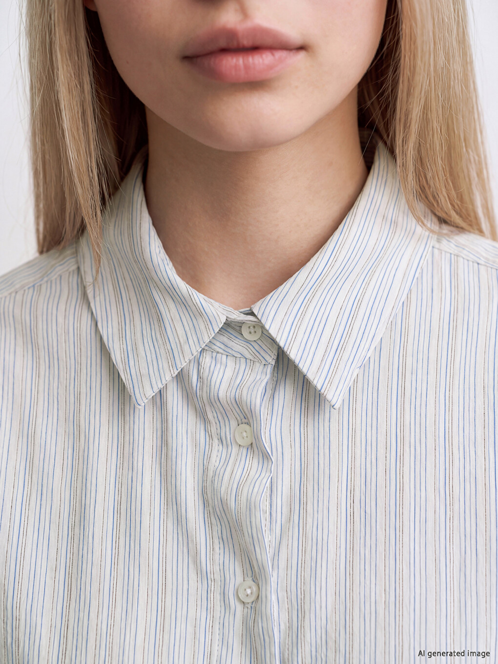 Striped Women's Shirt-3