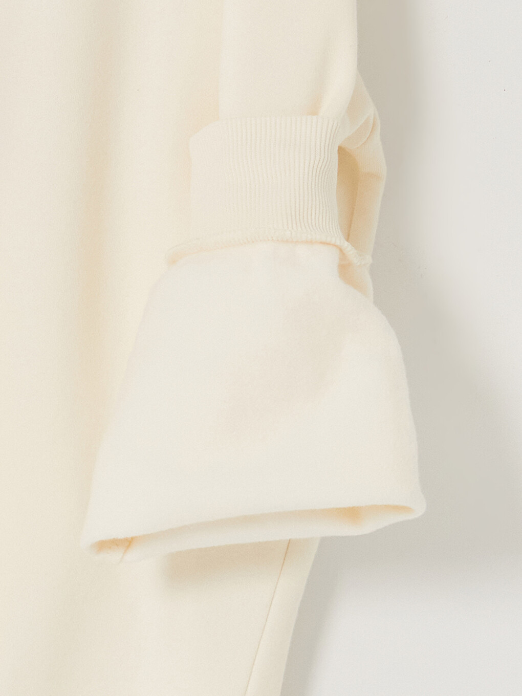 Woman Beige Sweatshirt-3