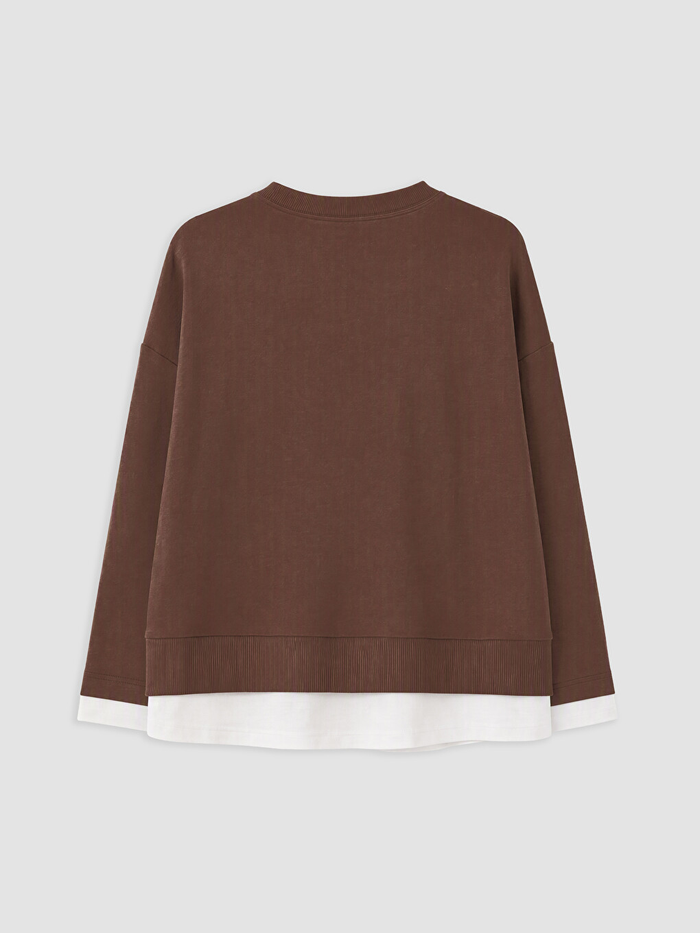 Woman Brown Sweatshirt-1