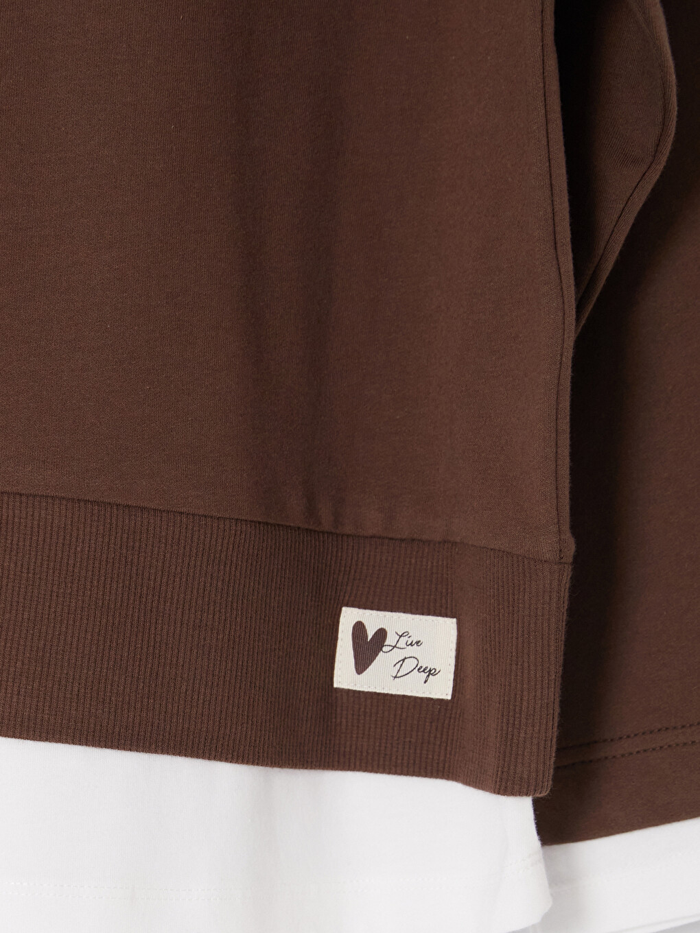 Woman Brown Sweatshirt-3