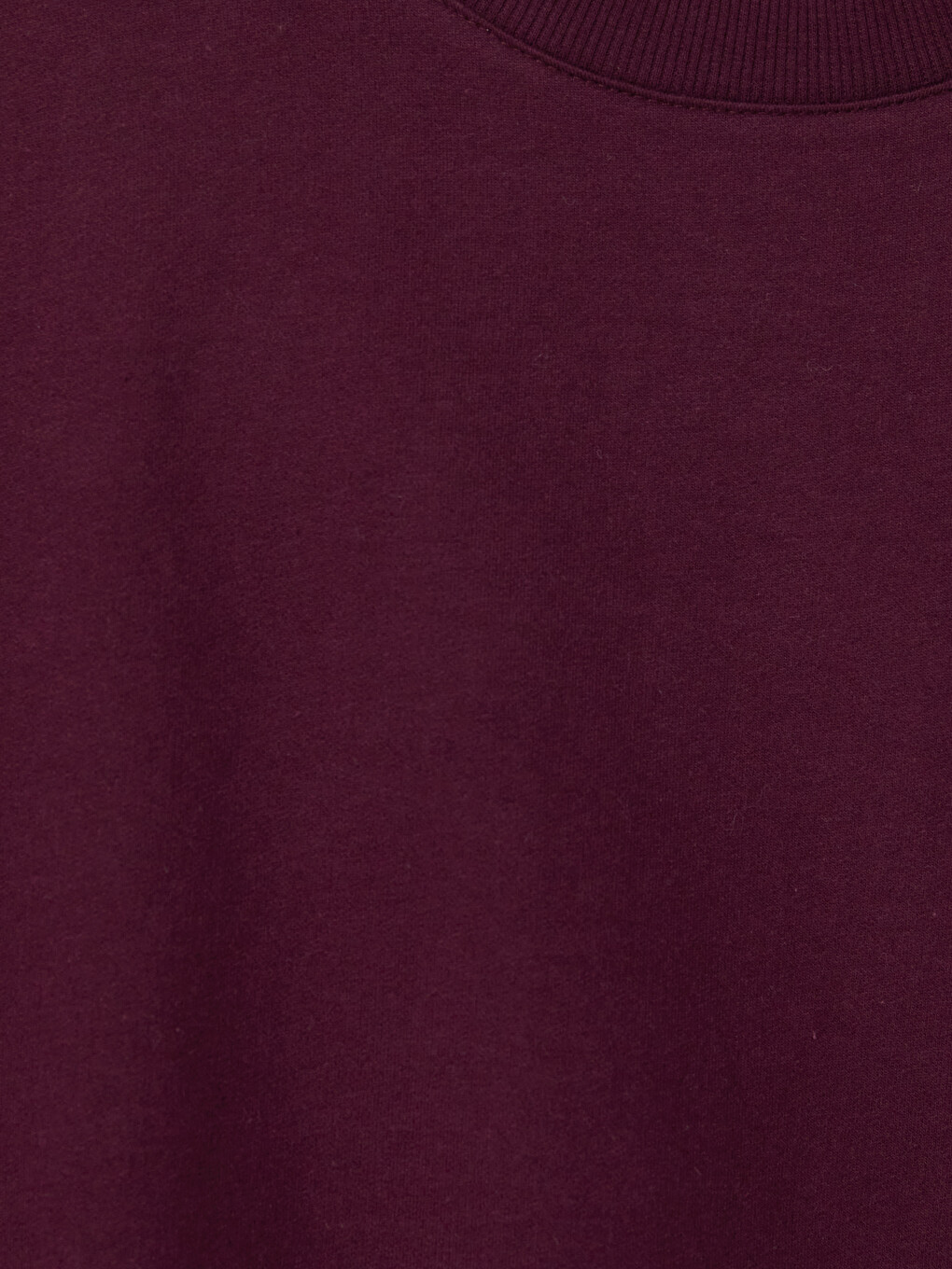 Mürdüm Oversize Kadın Sweatshirt-2