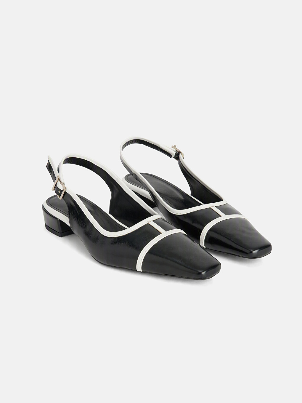 Square Toe Women's Heeled Shoe