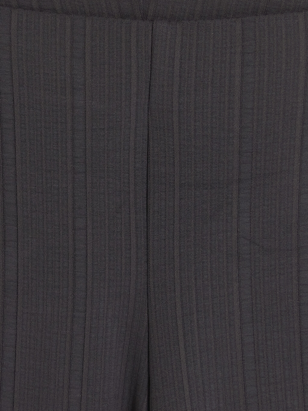 Elastic Waist Women's Ribbed Trousers-2