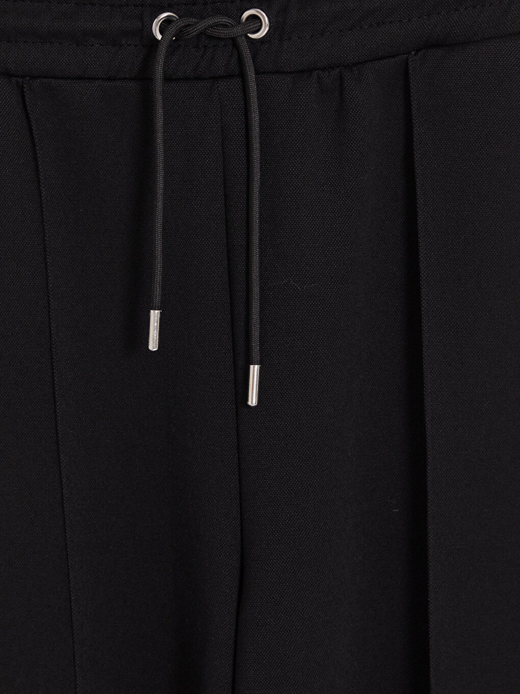 Woman Black Sweatpants-2