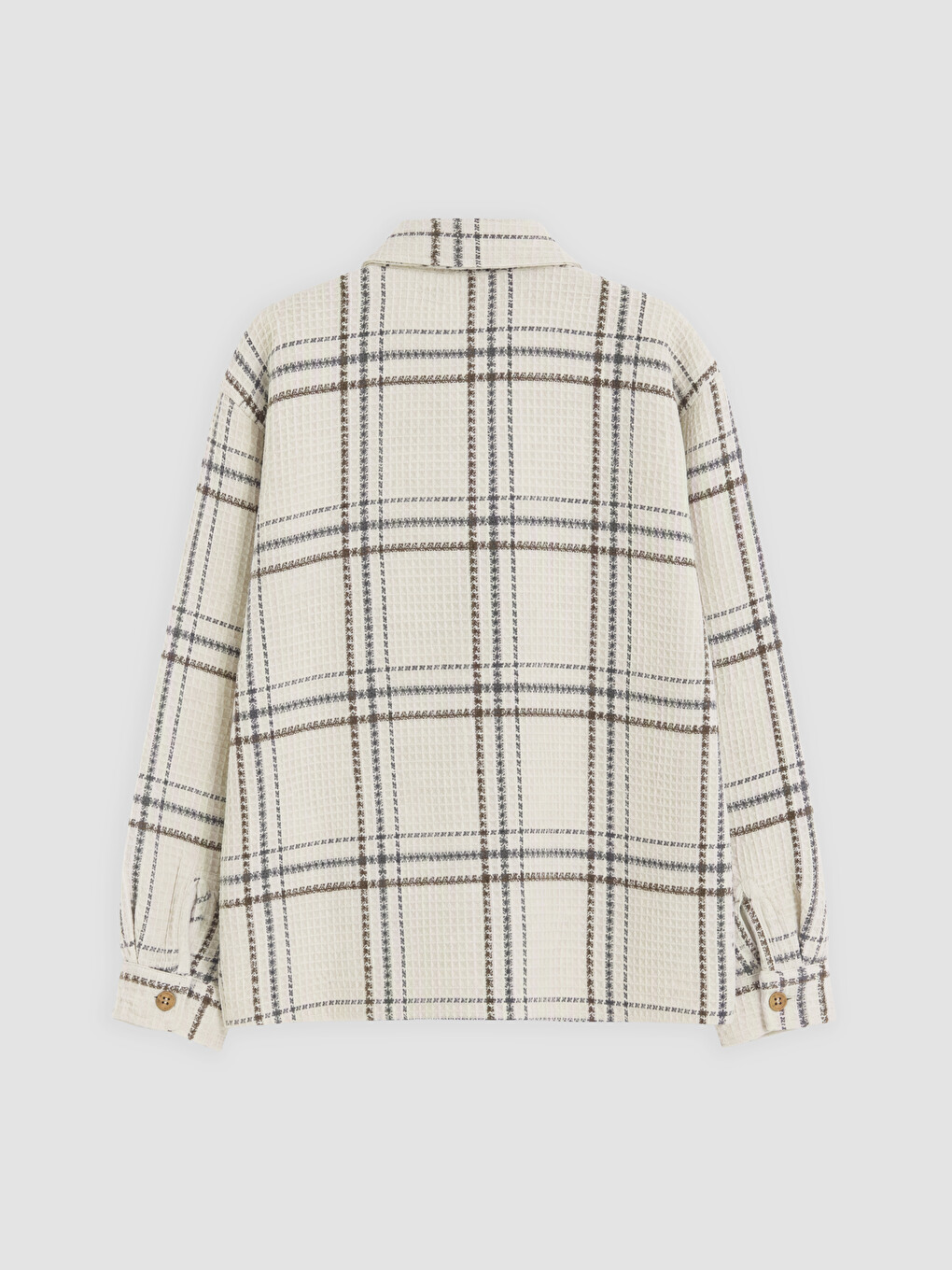 Plaid Boys' Shirt Jacket-1