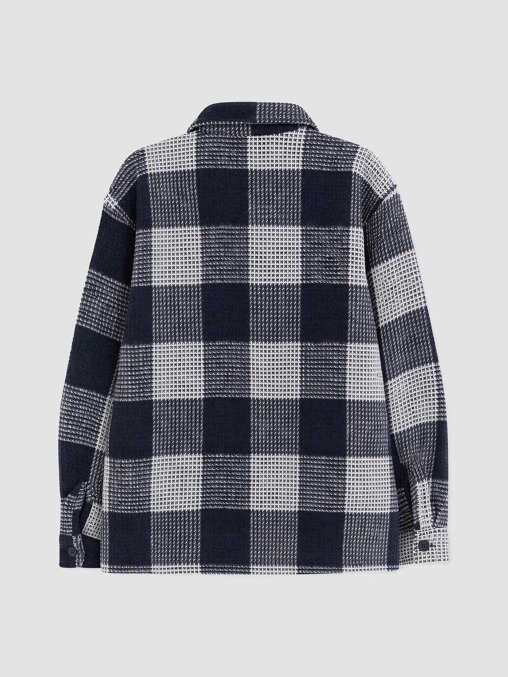 Plaid Boys' Shirt Jacket-2