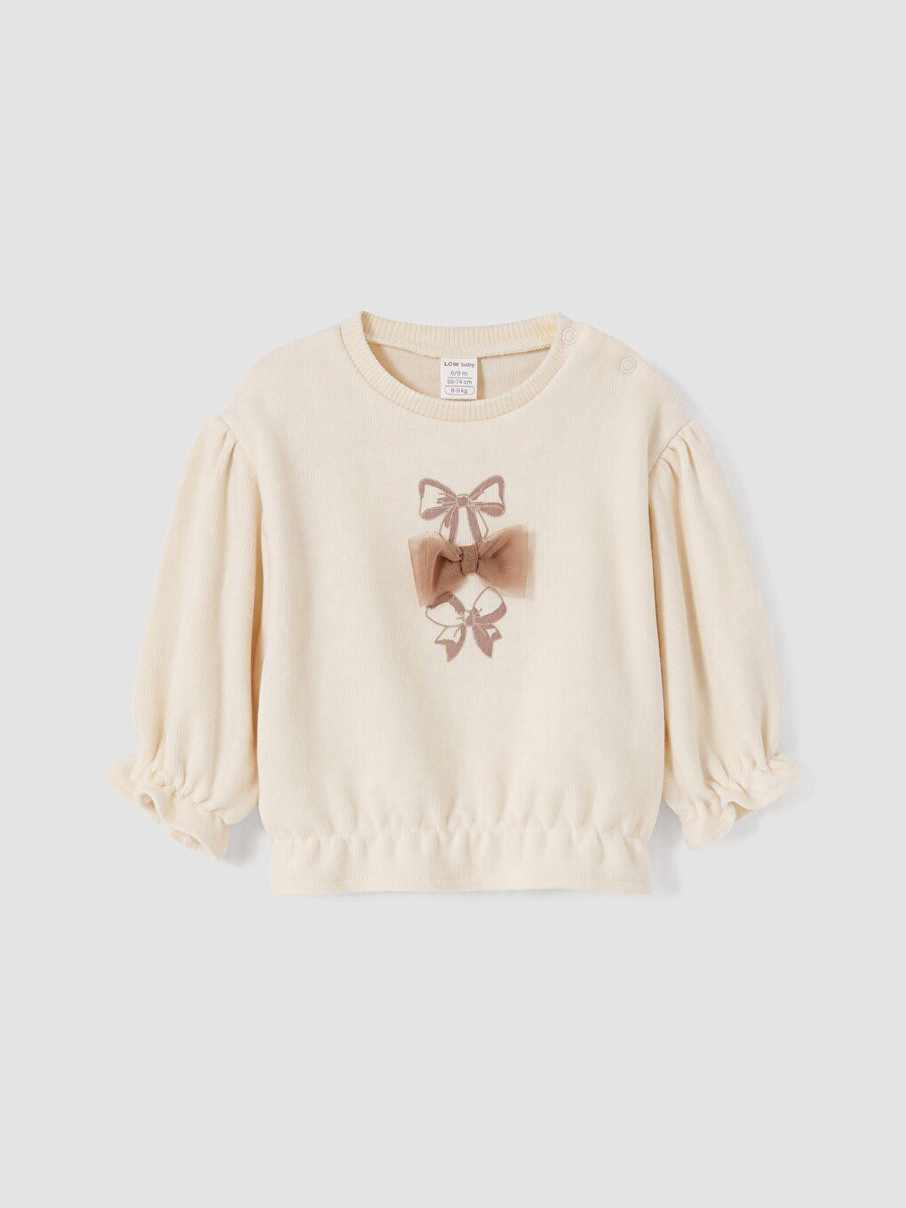 Baby Girl Ecru Set-1