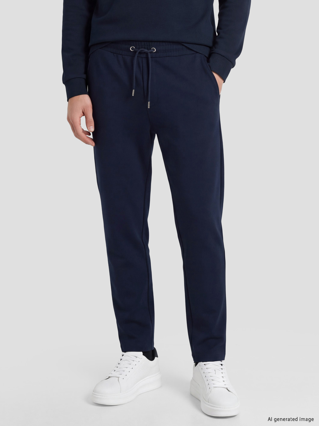 Lacivert Regular Fit Erkek Eşofman Altı-1