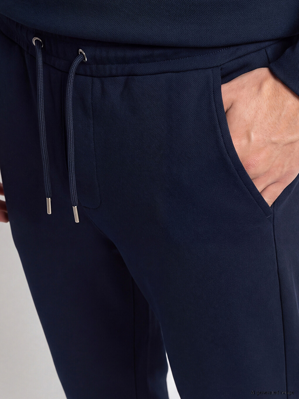 Lacivert Regular Fit Erkek Eşofman Altı-2