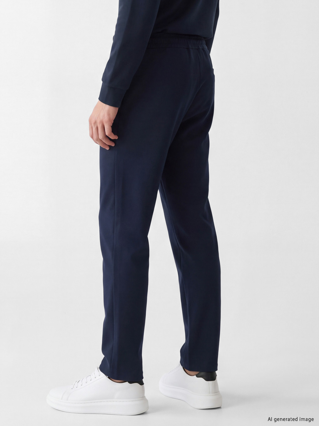 Lacivert Regular Fit Erkek Eşofman Altı-3