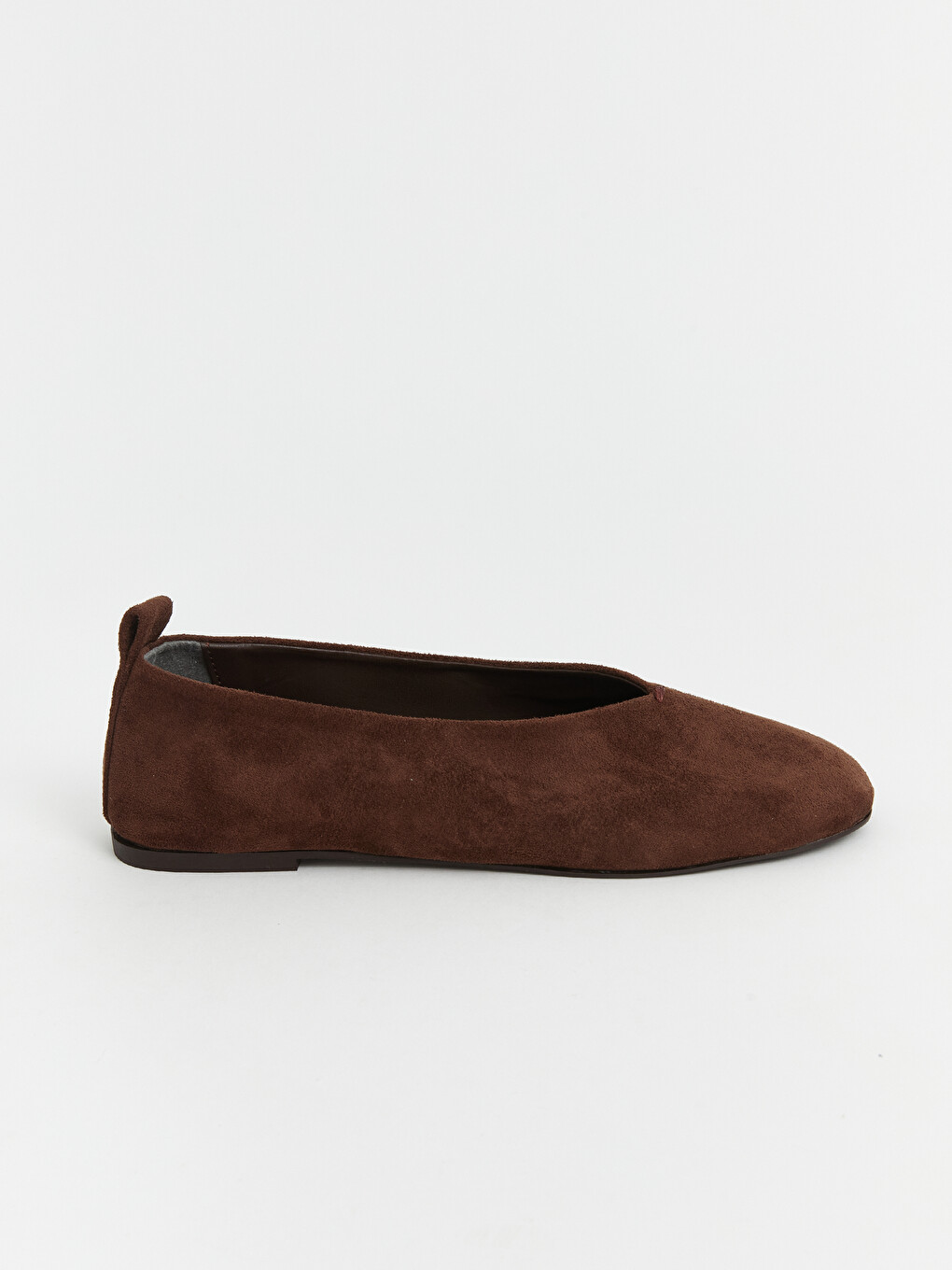 Woman Brown Ballet Flats-1