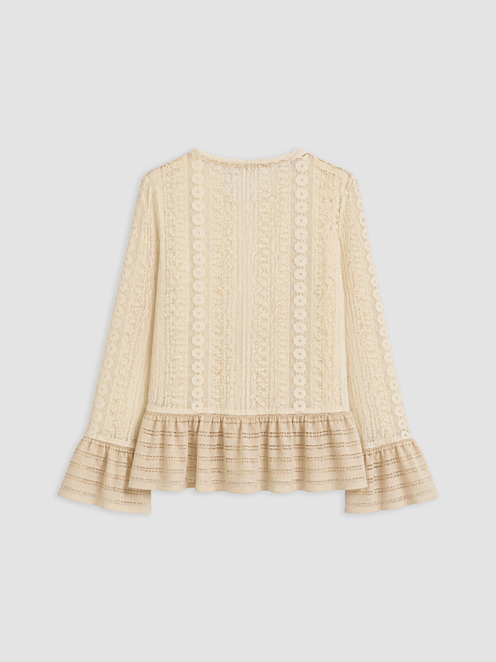 Woman Beige Blouse-1