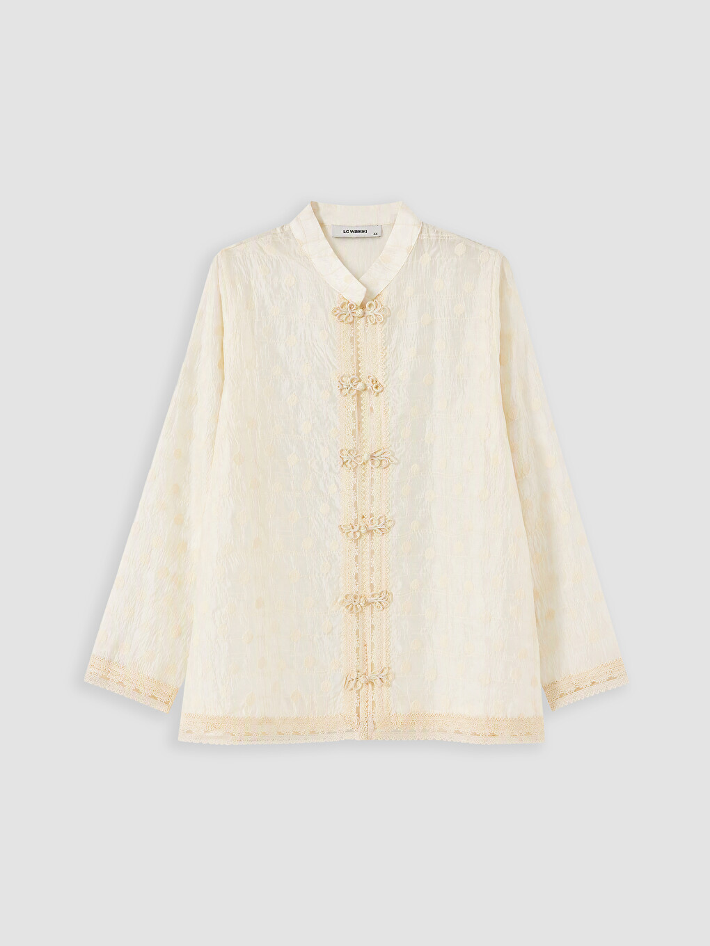 Bluza Od Čipke Za Žene Velike Veličine-2