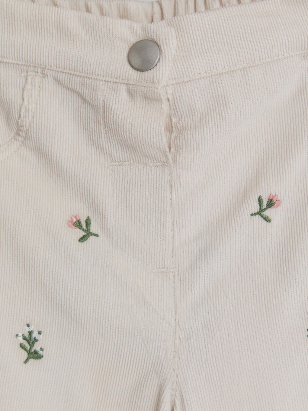 Baby Girl Beige Trousers-1