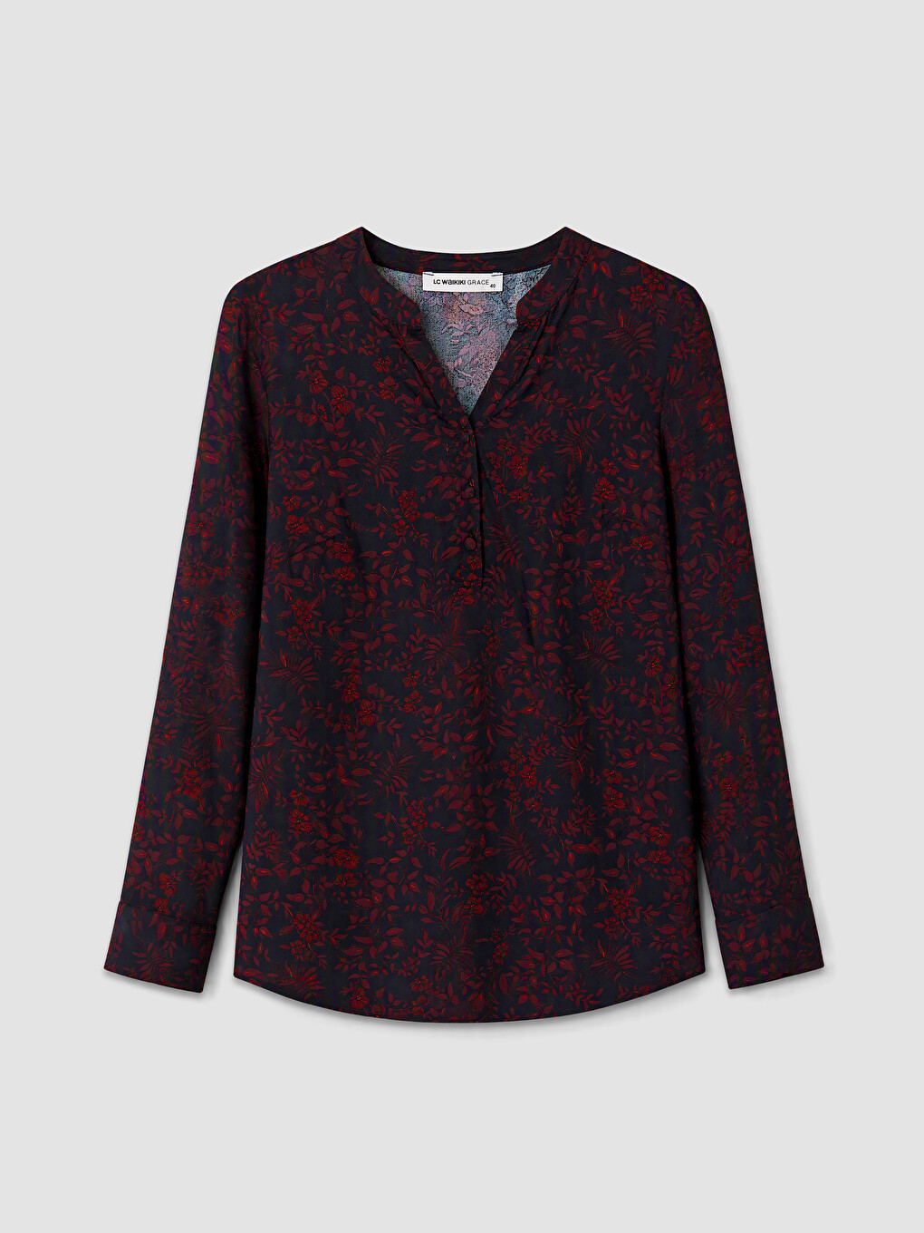 Woman Bordeaux Blouse