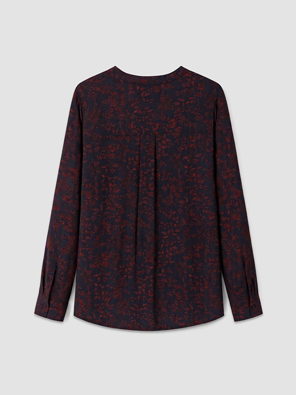 Woman Bordeaux Blouse-1