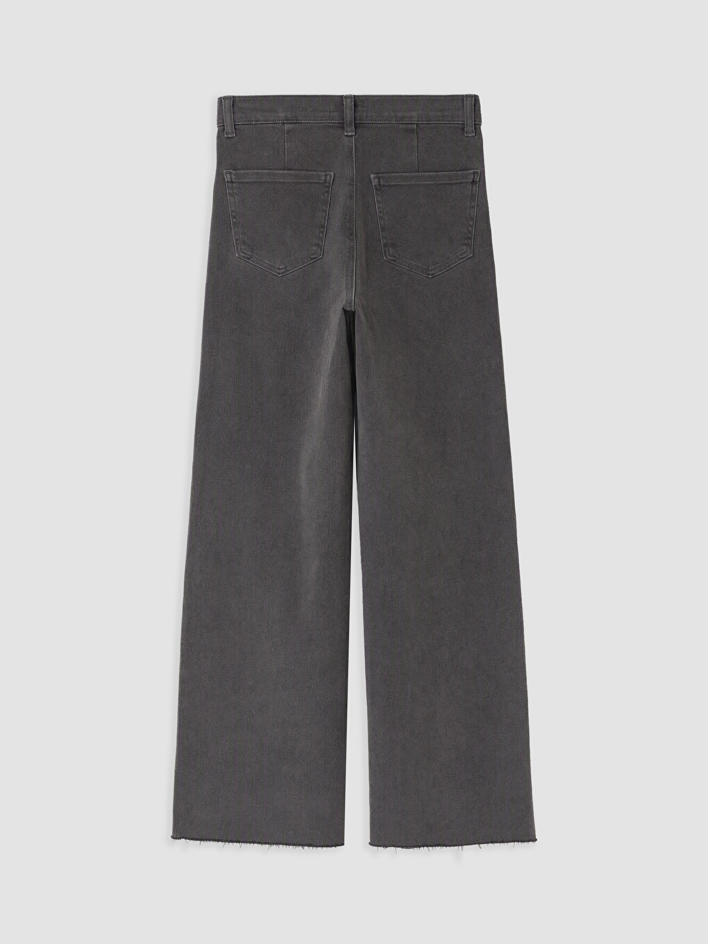 Siyah Wideleg Jean-5