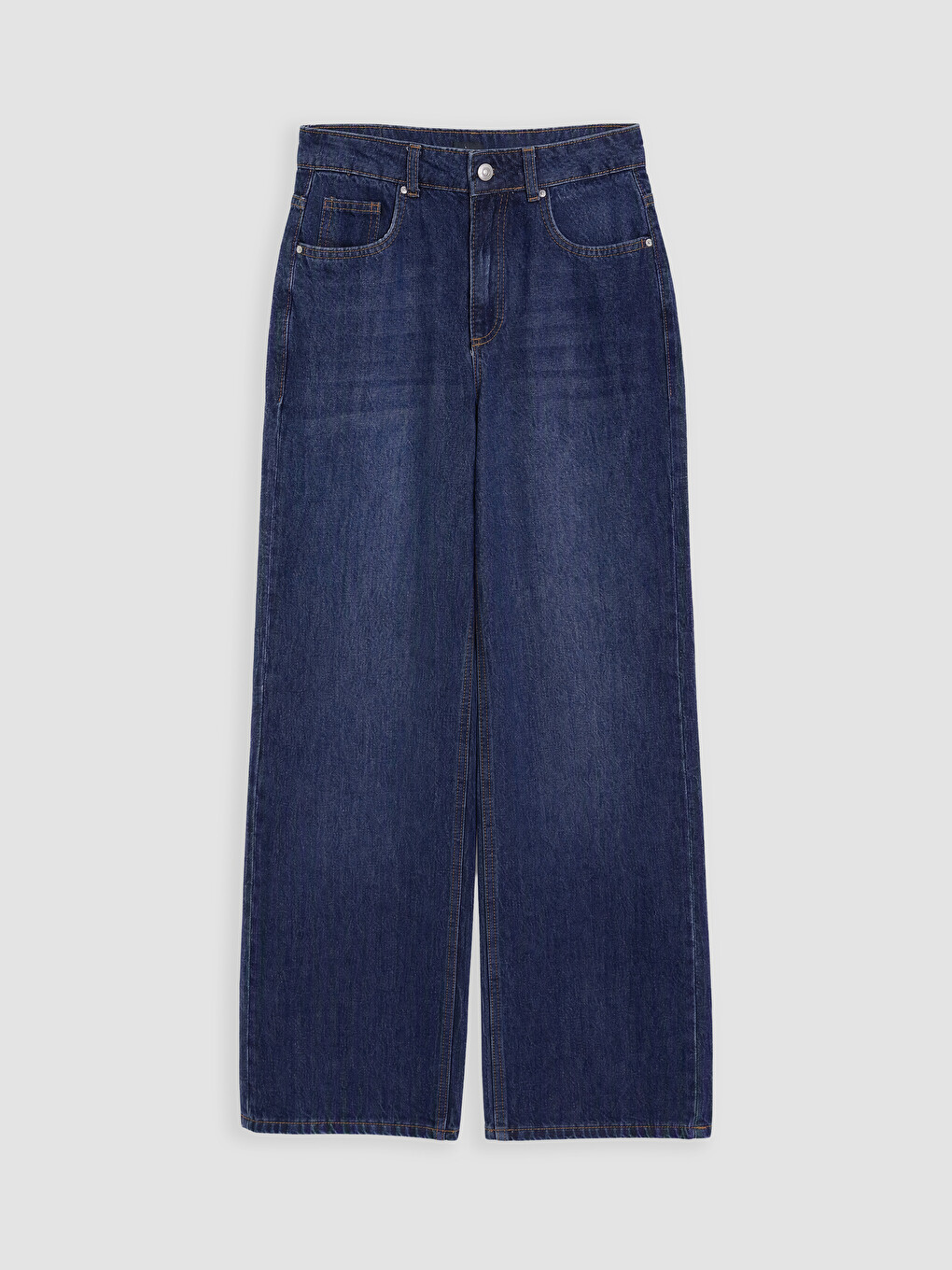 Straight Fit Women's Jeans-5