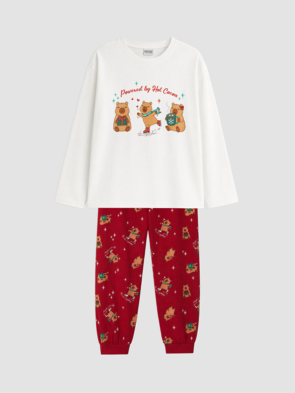 Set Pijamale Fete Cu Tematică De Crăciun