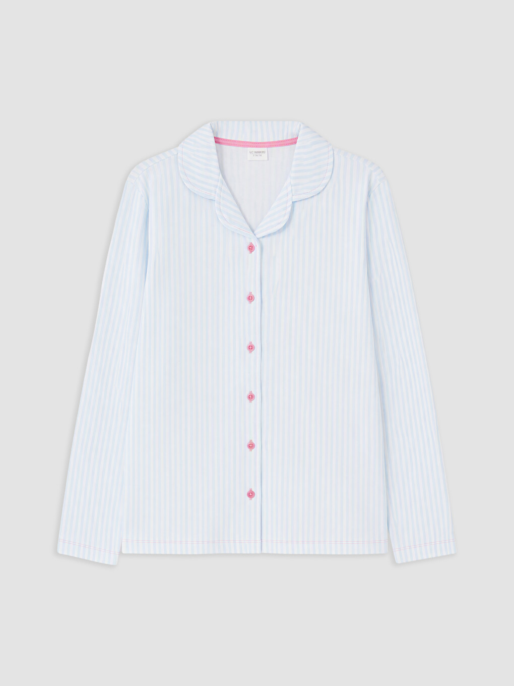 Set De Pijama Cu Guler De Cămașă Pentru Fată-1