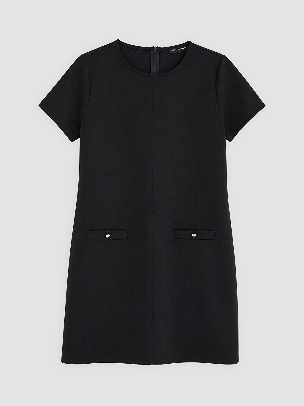 Woman Black Dress