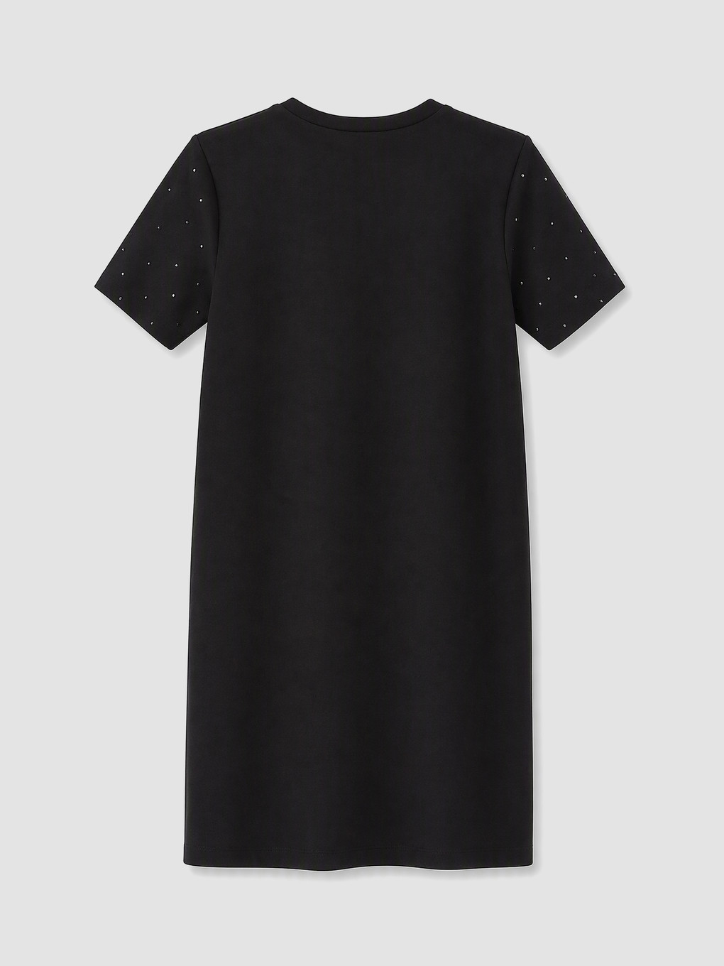 Suede Look Stoned Mini Dress-2