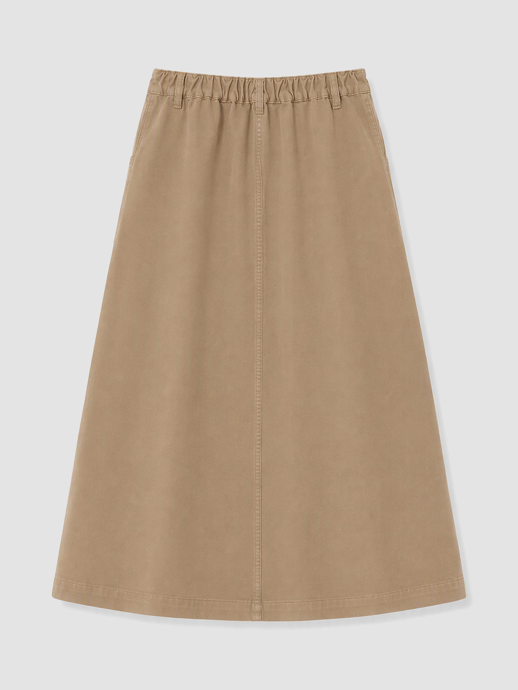 Plus Size Jean Skirt-4
