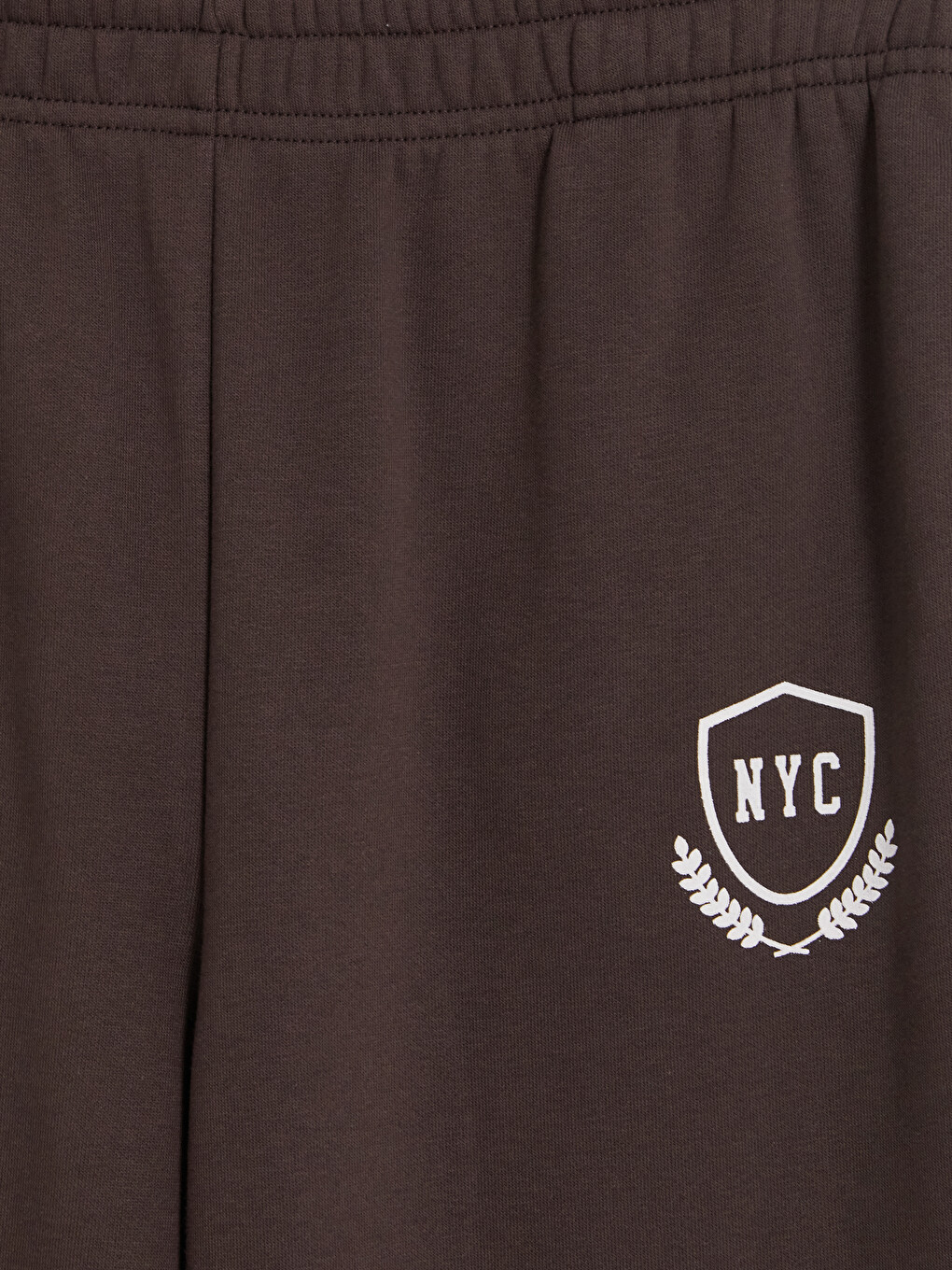 Elastic Waist Women's Thick Sweatpants-5