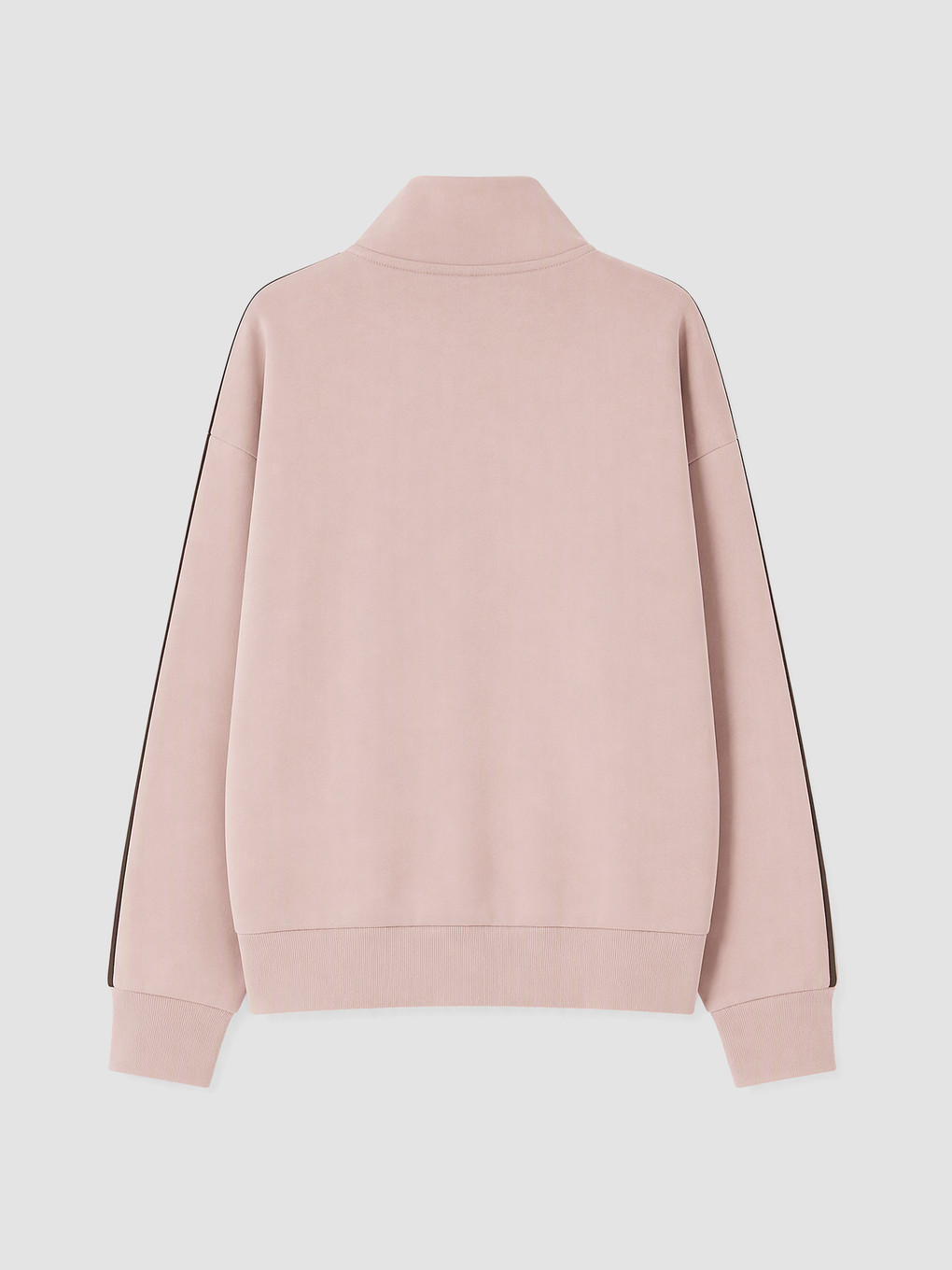 Lila Kız Çocuk Kalın Fermuarlı Sweatshirt-3