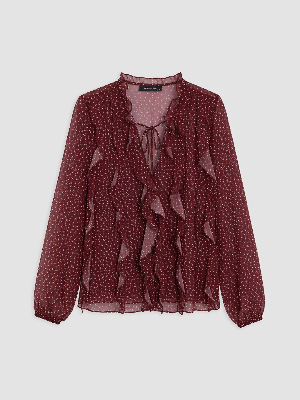 Woman Bordeaux Blouse