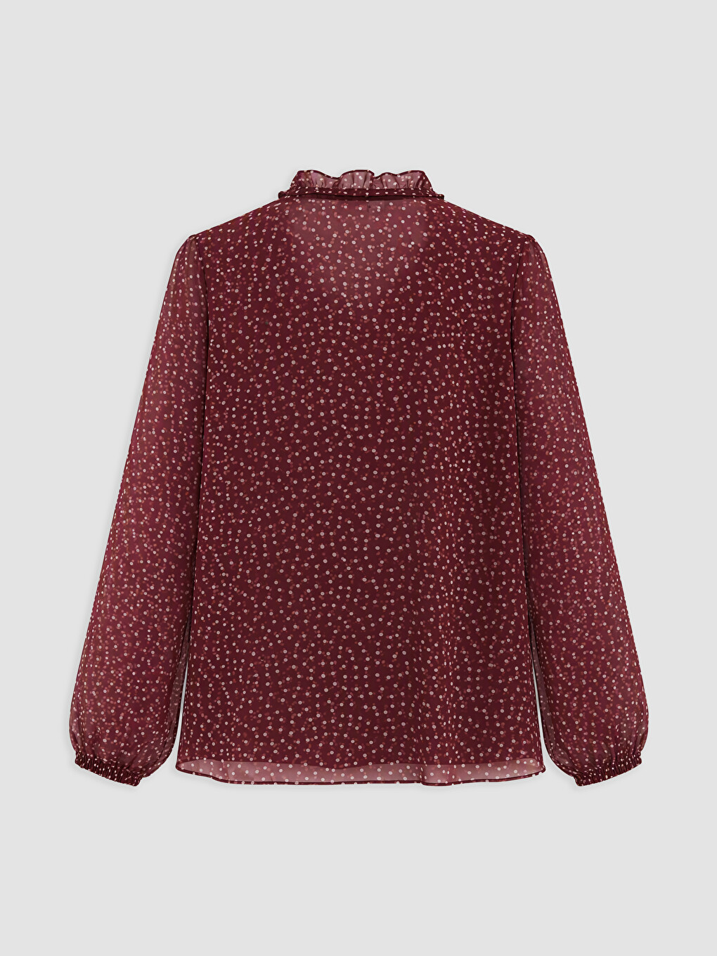 Woman Bordeaux Blouse-1