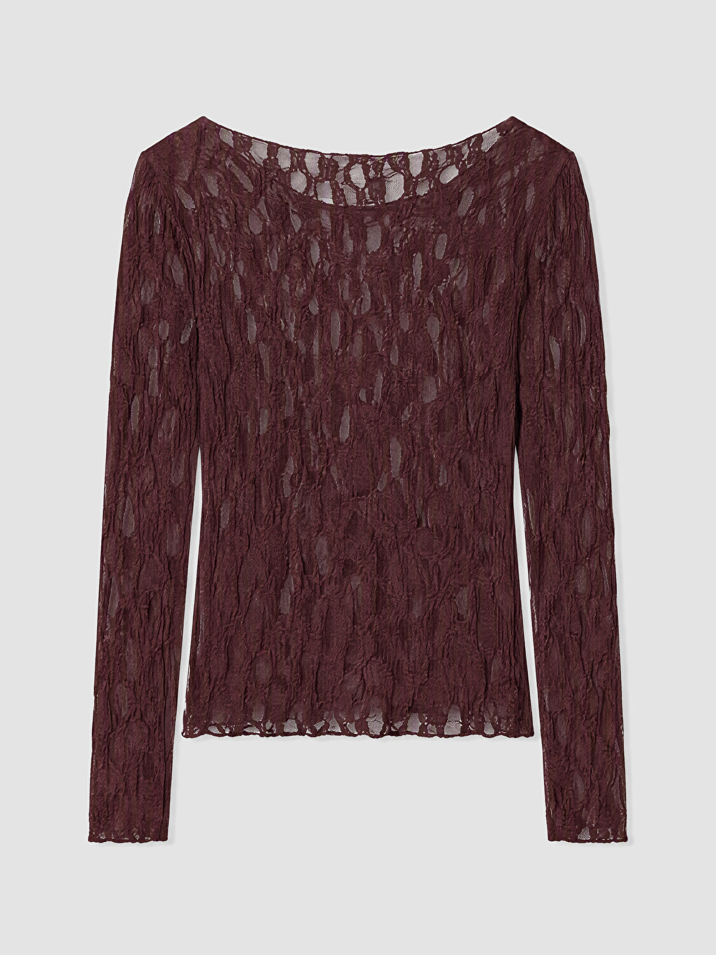 Woman Plum Blouse-4