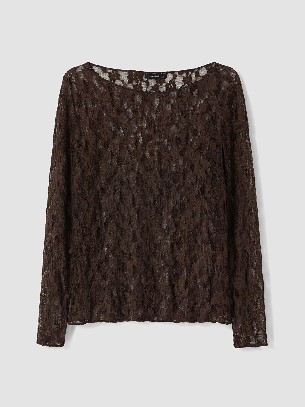 Woman Brown Blouse-2