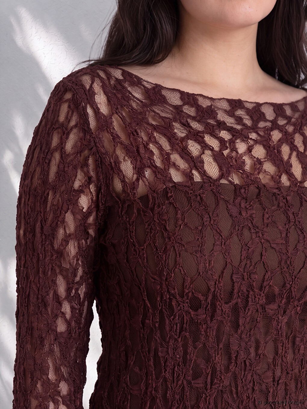 Woman Plum Blouse-1
